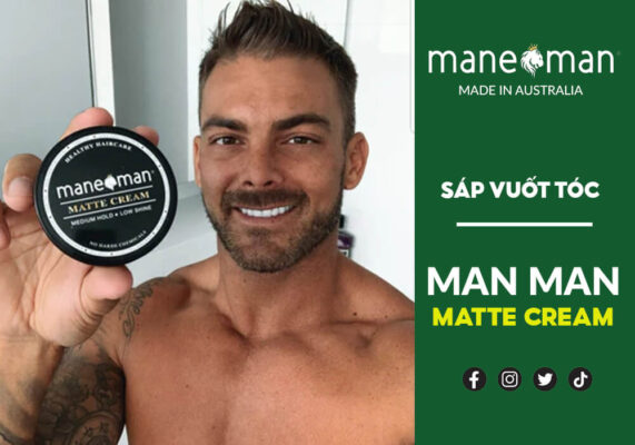 Sáp vuốt tóc Mane Man Matte Cream